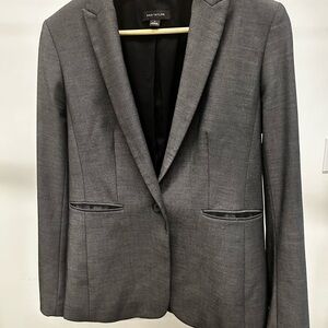 The Cutaway Blazer in Bi-Stretch